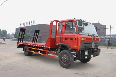 程力威牌CLW5161TPBT4型平板運(yùn)輸車