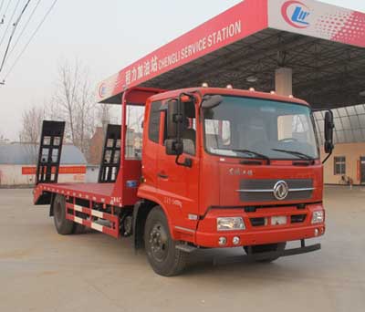 程力威牌CLW5163TPBD4型平板運(yùn)輸車