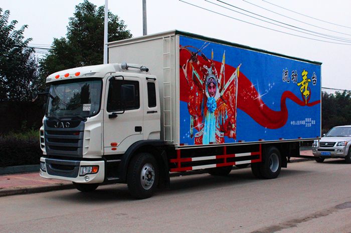 江淮格爾發(fā)45平米流動(dòng)舞臺(tái)車