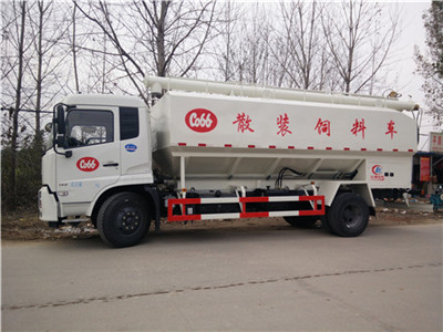 熱銷10噸天錦散裝飼料車