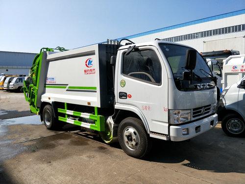 熱銷的東風壓縮式垃圾車5-6方 熱銷的東風壓縮式垃圾車5-6方